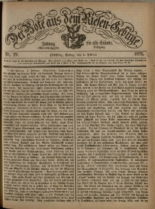 Der Bote aus dem Riesen-Gebirge : Zeitung für alle Stände, R. 64, 1876, nr 29