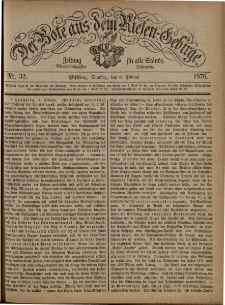 Der Bote aus dem Riesen-Gebirge : Zeitung für alle Stände, R. 64, 1876, nr 32