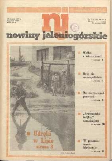 Nowiny Jeleniogórskie : tygodnik PZPR, R. 30, 1987, nr 32 (1193!)
