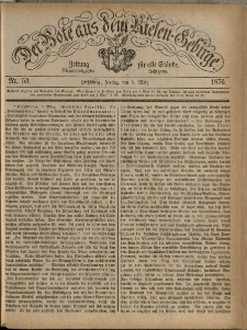 Der Bote aus dem Riesen-Gebirge : Zeitung für alle Stände, R. 64, 1876, nr 53