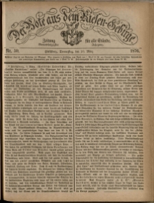Der Bote aus dem Riesen-Gebirge : Zeitung für alle Stände, R. 64, 1876, nr 59