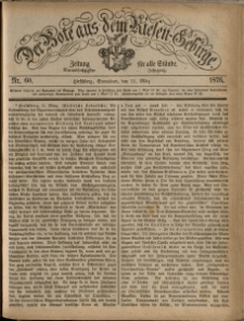 Der Bote aus dem Riesen-Gebirge : Zeitung für alle Stände, R. 64, 1876, nr 60
