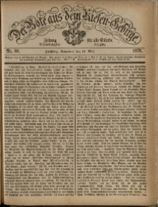 Der Bote aus dem Riesen-Gebirge : Zeitung für alle Stände, R. 64, 1876, nr 66