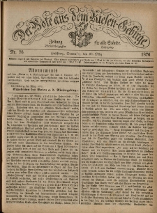 Der Bote aus dem Riesen-Gebirge : Zeitung für alle Stände, R. 64, 1876, nr 76