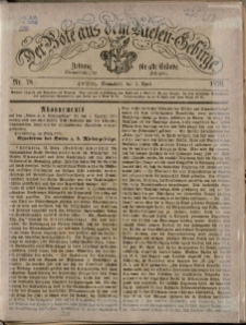 Der Bote aus dem Riesen-Gebirge : Zeitung für alle Stände, R. 64, 1876, nr 78