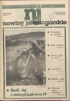 Nowiny Jeleniogórskie : tygodnik PZPR, R. 30, 1987, nr 37 (1198!)