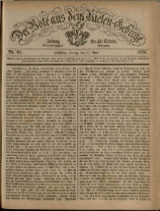 Der Bote aus dem Riesen-Gebirge : Zeitung für alle Stände, R. 64, 1876, nr 93