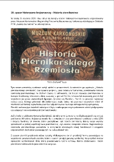 10. spacer historyczno-krajoznawczy – historia piernikarstwa [Dokument elektroniczny]