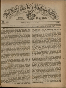Der Bote aus dem Riesen-Gebirge : Zeitung für alle Stände, R. 64, 1876, nr 103