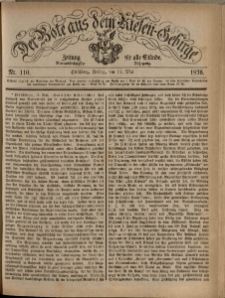 Der Bote aus dem Riesen-Gebirge : Zeitung für alle Stände, R. 64, 1876, nr 110