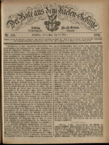 Der Bote aus dem Riesen-Gebirge : Zeitung für alle Stände, R. 64, 1876, nr 115