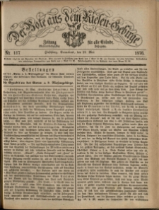 Der Bote aus dem Riesen-Gebirge : Zeitung für alle Stände, R. 64, 1876, nr 117