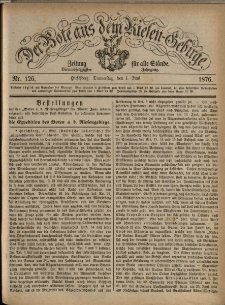 Der Bote aus dem Riesen-Gebirge : Zeitung für alle Stände, R. 64, 1876, nr 126