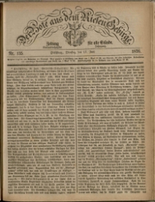 Der Bote aus dem Riesen-Gebirge : Zeitung für alle Stände, R. 64, 1876, nr 135