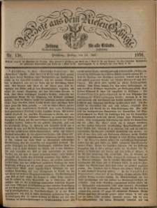 Der Bote aus dem Riesen-Gebirge : Zeitung für alle Stände, R. 64, 1876, nr 138