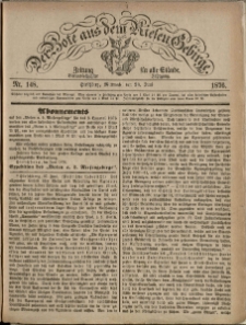 Der Bote aus dem Riesen-Gebirge : Zeitung für alle Stände, R. 64, 1876, nr 148