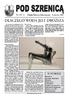 Pod Szrenicą : miejski biuletyn informacyjny, 2007, nr 1 (1) [Dokument elektroniczny]