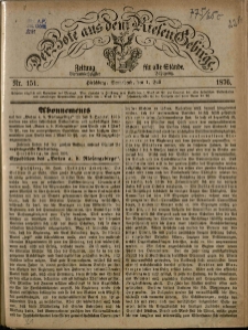 Der Bote aus dem Riesen-Gebirge : Zeitung für alle Stände, R. 64, 1876, nr 151