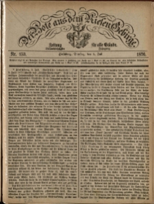 Der Bote aus dem Riesen-Gebirge : Zeitung für alle Stände, R. 64, 1876, nr 153