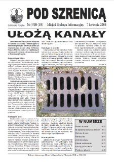 Pod Szrenicą : miejski biuletyn informacyjny, 2008, nr 3 (10) [Dokument elektroniczny]