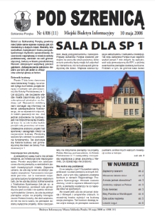 Pod Szrenicą : miejski biuletyn informacyjny, 2008, nr 4 (11) [Dokument elektroniczny]
