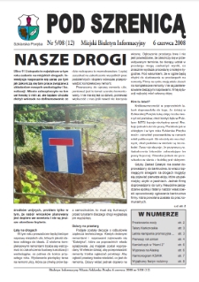 Pod Szrenicą : miejski biuletyn informacyjny, 2008, nr 5 (12) [Dokument elektroniczny]