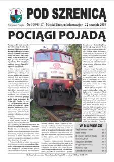 Pod Szrenicą : miejski biuletyn informacyjny, 2008, nr 10 (17) [Dokument elektroniczny]