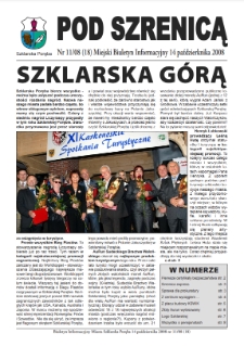 Pod Szrenicą : miejski biuletyn informacyjny, 2008, nr 11 (18) [Dokument elektroniczny]