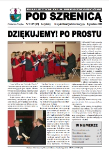 Pod Szrenicą : miejski biuletyn informacyjny : biuletyn dla mieszkańców, 2009, nr 17 (39) [Dokument elektroniczny]