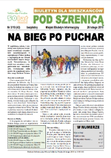 Pod Szrenicą : miejski biuletyn informacyjny : biuletyn dla mieszkańców, 2010, nr 3 (43) [Dokument elektroniczny]