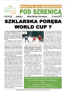 Pod Szrenicą : miejski biuletyn informacyjny : biuletyn dla mieszkańców, 2010, nr 5 (45) [Dokument elektroniczny]