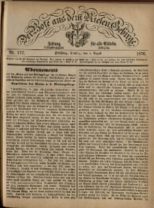 Der Bote aus dem Riesen-Gebirge : Zeitung für alle Stände, R. 64, 1876, nr 177