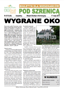 Pod Szrenicą : miejski biuletyn informacyjny : biuletyn dla mieszkańców, 2010, nr 8 (48) [Dokument elektroniczny]