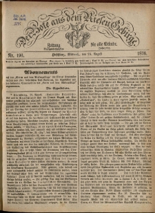 Der Bote aus dem Riesen-Gebirge : Zeitung für alle Stände, R. 64, 1876, nr 196