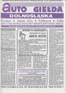 Auto Giełda Dolnośląska : pismo dla kupujących i sprzedających samochody, R. 2, 1993, nr 11 (48) [22.03]