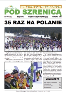 Pod Szrenicą : miejski biuletyn informacyjny : biuletyn dla mieszkańców, 2011, nr 4 (64) [Dokument elektroniczny]