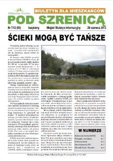 Pod Szrenicą : miejski biuletyn informacyjny : biuletyn dla mieszkańców, 2012, nr 7 (83) [Dokument elektroniczny]