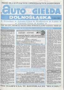 Auto Giełda Dolnośląska : pismo dla kupujących i sprzedających samochody, R. 2, 1993, nr 20 (57) [24.05]