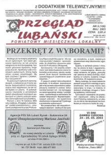Przegląd Lubański, 2003, nr 5