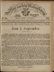 Der Bote aus dem Riesen-Gebirge : Zeitung für alle Stände, R. 64, 1876, nr 205