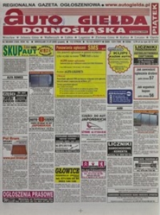 Auto Giełda Dolnośląska : regionalna gazeta ogłoszeniowa, 2009, nr 88 (1925) [31.07]