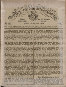 Der Bote aus dem Riesen-Gebirge : Zeitung für alle Stände, R. 64, 1876, nr 230
