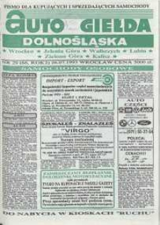 Auto Giełda Dolnośląska : pismo dla kupujących i sprzedających samochody, R. 2, 1993, nr 29 (66) [26.07]