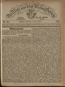 Der Bote aus dem Riesen-Gebirge : Zeitung für alle Stände, R. 64, 1876, nr 252