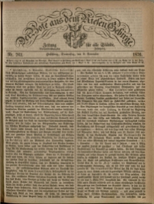 Der Bote aus dem Riesen-Gebirge : Zeitung für alle Stände, R. 64, 1876, nr 262