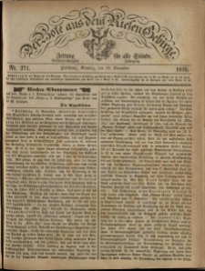 Der Bote aus dem Riesen-Gebirge : Zeitung f&uuml;r alle St&auml;nde, R. 64, 1876, nr 271