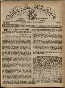 Der Bote aus dem Riesen-Gebirge : Zeitung für alle Stände, R. 64, 1876, nr 277