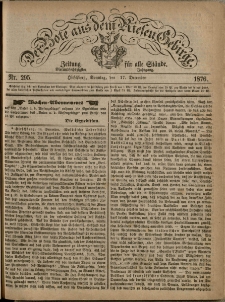 Der Bote aus dem Riesen-Gebirge : Zeitung für alle Stände, R. 64, 1876, nr 295
