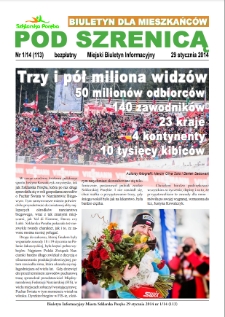 Pod Szrenicą : miejski biuletyn informacyjny : biuletyn dla mieszkańców, 2014, nr 1 (113) [Dokument elektroniczny]