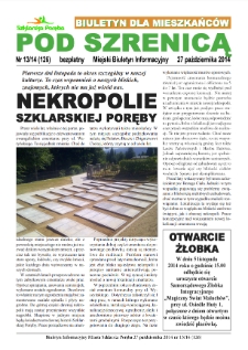 Pod Szrenicą : miejski biuletyn informacyjny : biuletyn dla mieszkańców, 2014, nr 13! (126) [Dokument elektroniczny]